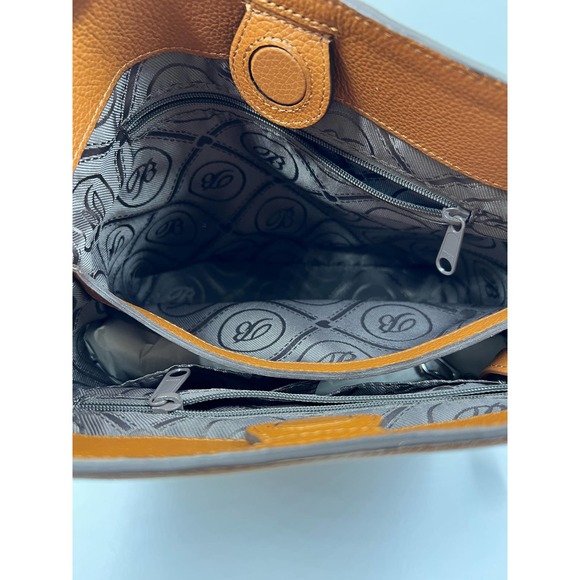 Brighton Ferrera Mixology Bumble Shoulder Bags Brown NWT Size Large - Picture 6 of 7